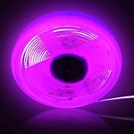 Tira de LED RGBW sin puntos COB DC24V, rollo de 5m RGB+4000K CRI 90